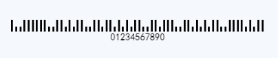 Прыклад PLANET barcode.png