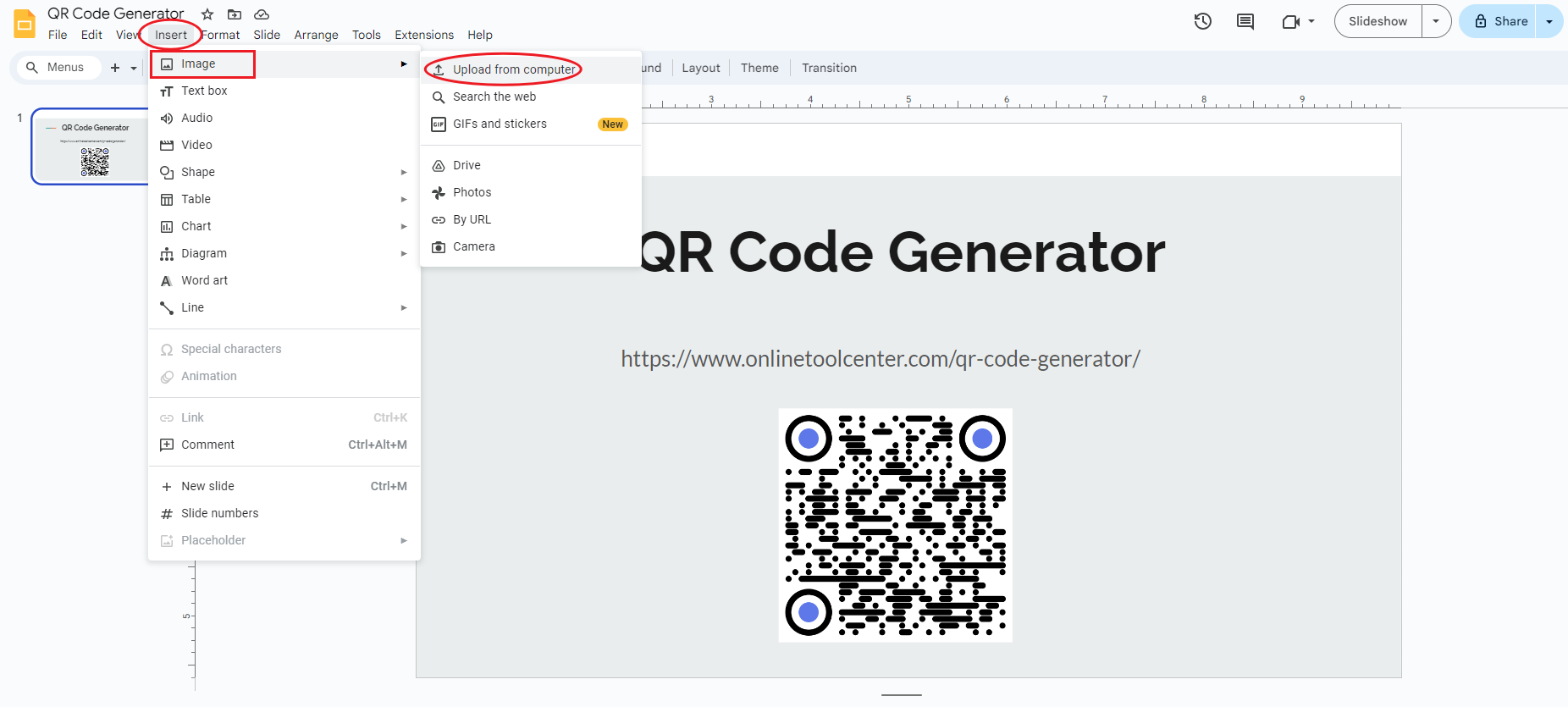 insert qr code in powerpoint.png