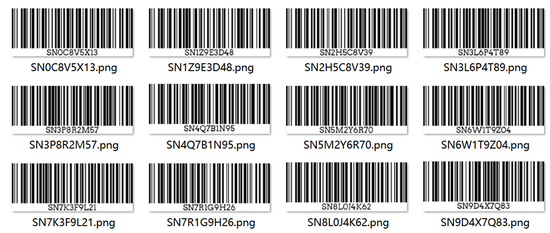 bulk barcodes штрых-коды