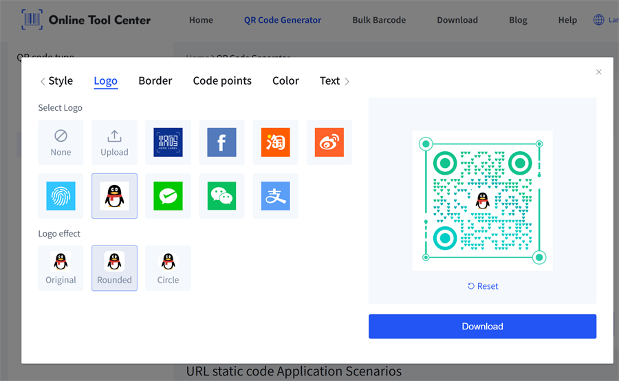 стварыць карыстацкі QR-код з лагатыпам