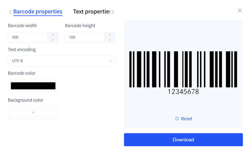 штрых-код сеті