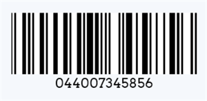 barcode for vinyl record штрых-код для вінілавай запісу