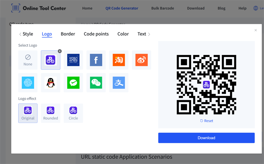 зрабіць карыстацкі QR-код з лагатыпам