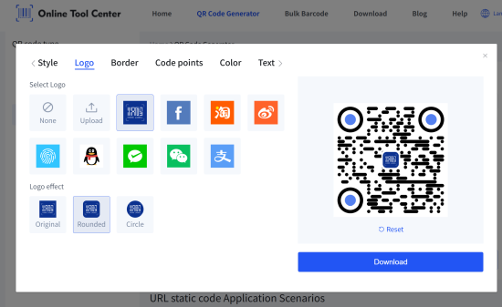 стварыць карыстацкі QR-код